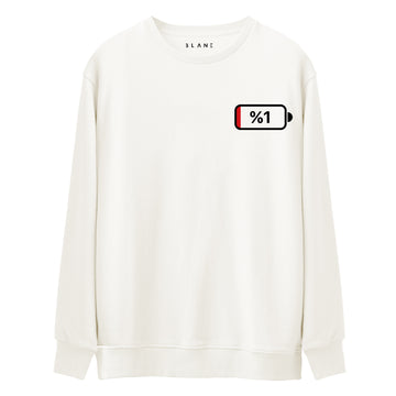Low Battery - Premium Sweatshirt