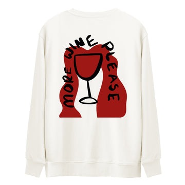 More Wine Please - Premium Sweatshirt