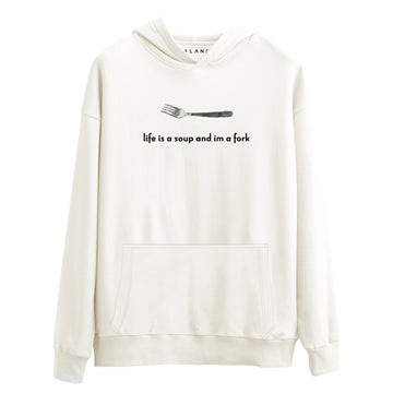 Life Is a Soup - Premium Hoodie