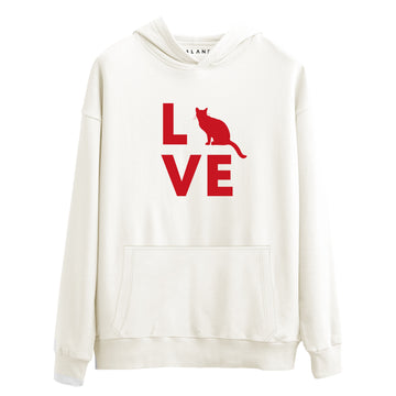 I Love Cats - Premium Hoodie
