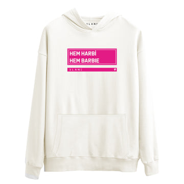 Hem Harbi Hem Barbie - Premium Hoodie