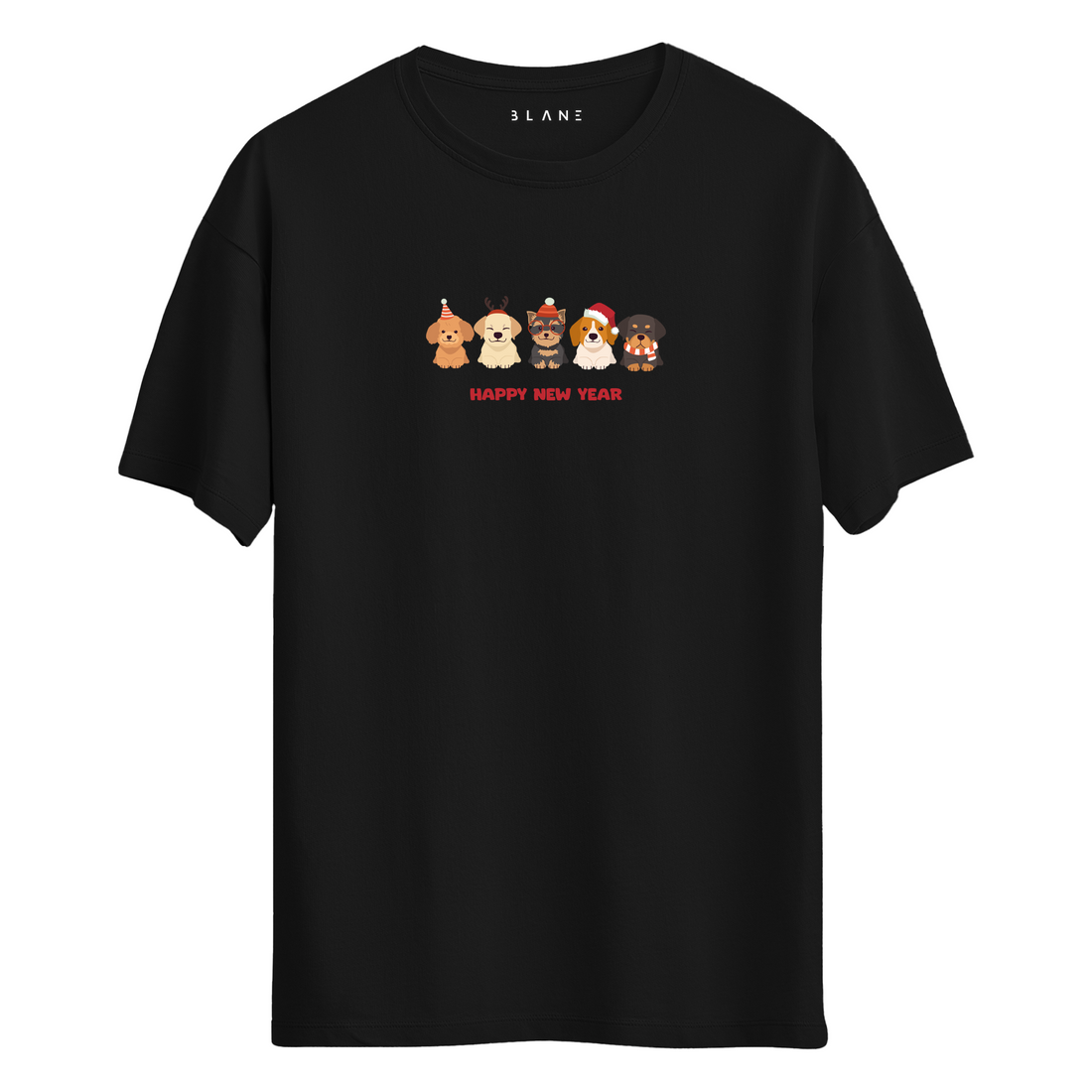 New Year Dogs - T-Shirt