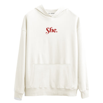 She - Premium Hoodie