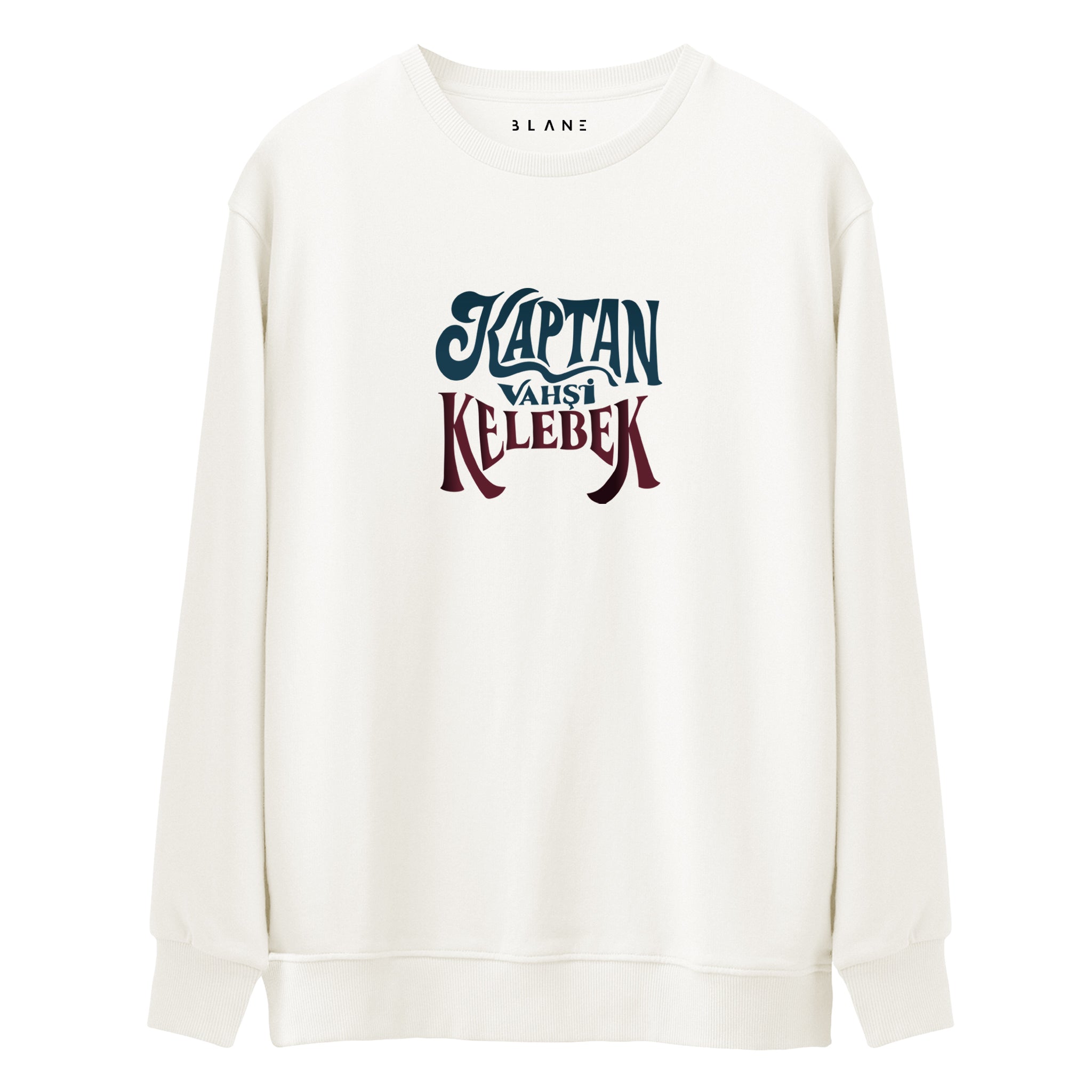 Kaptan Vahşi Kelebek - Premium Sweatshirt