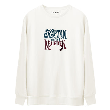 Kaptan Vahşi Kelebek - Premium Sweatshirt