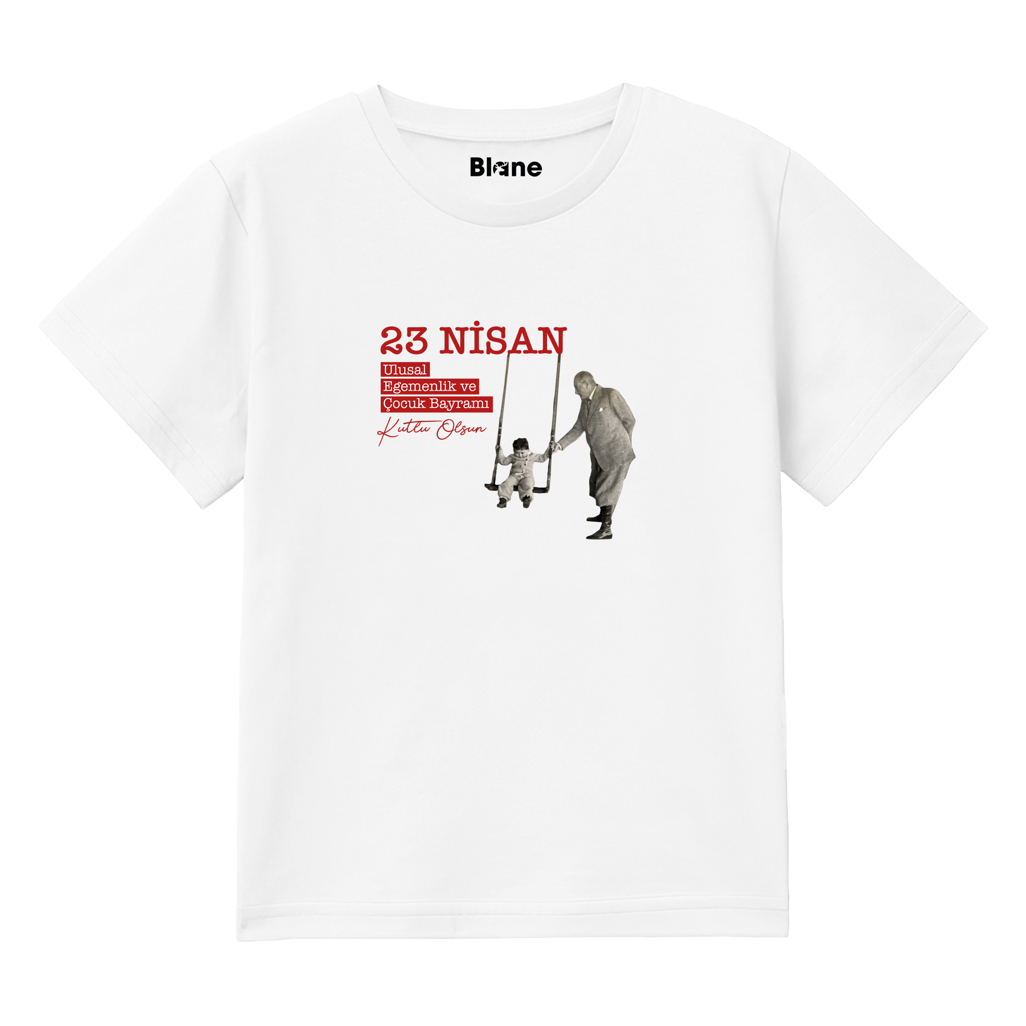 23 Nisan Atatürk ve Çocuk - Çocuk T-Shirt
