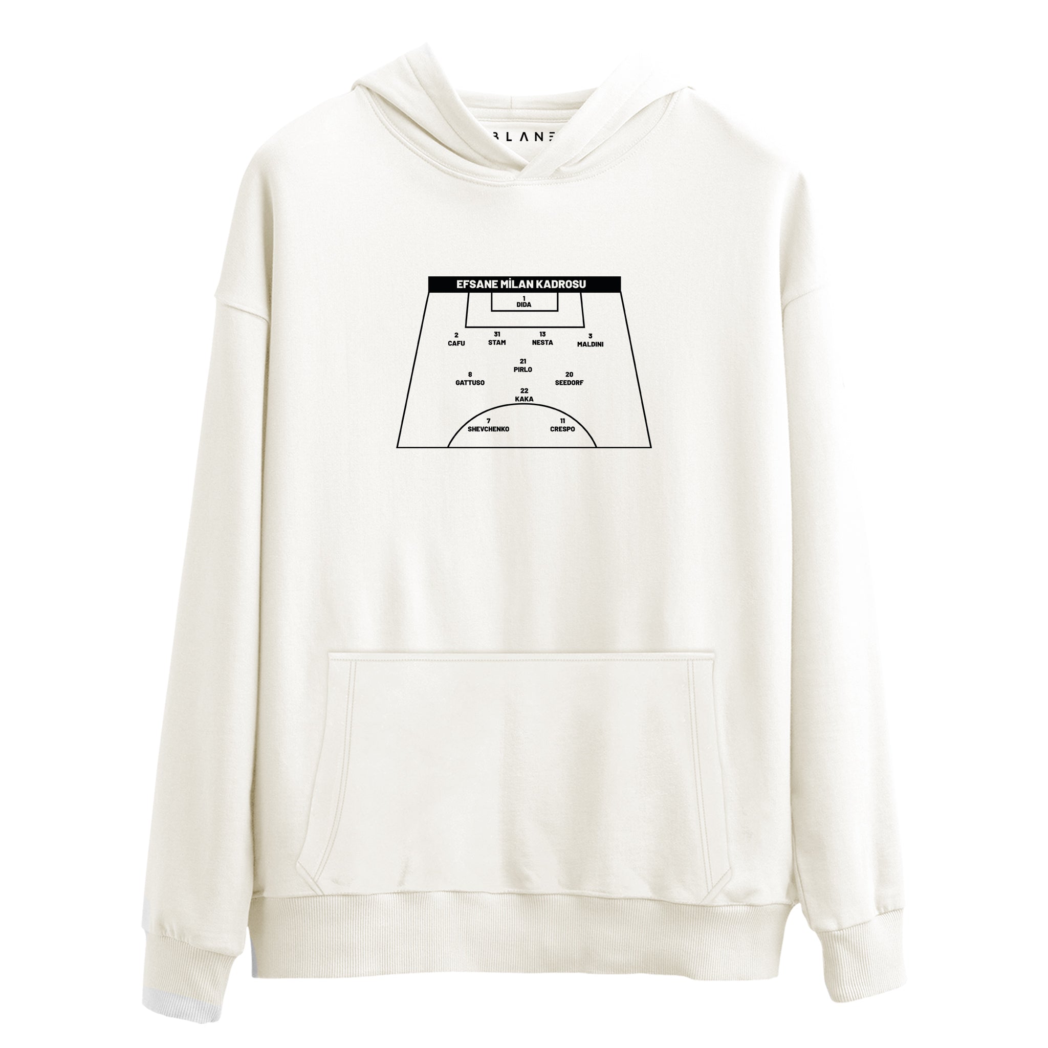 Efsane Milan Kadrosu - Premium Hoodie