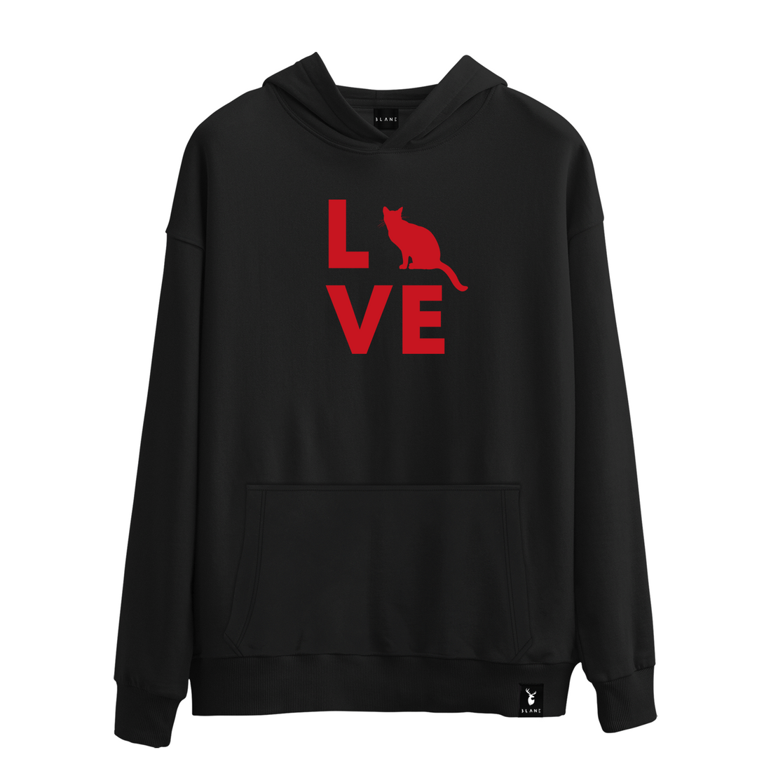 I Love Cats - Hoodie