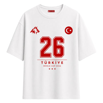Türkiye World Cup 2026 - Oversize T-Shirt