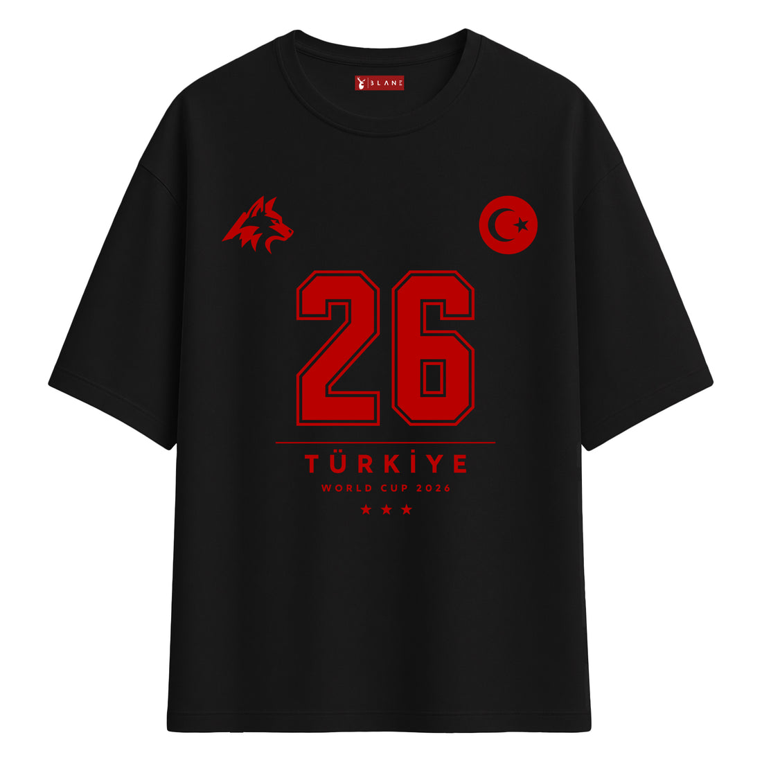 Türkiye World Cup 2026 - Oversize T-Shirt