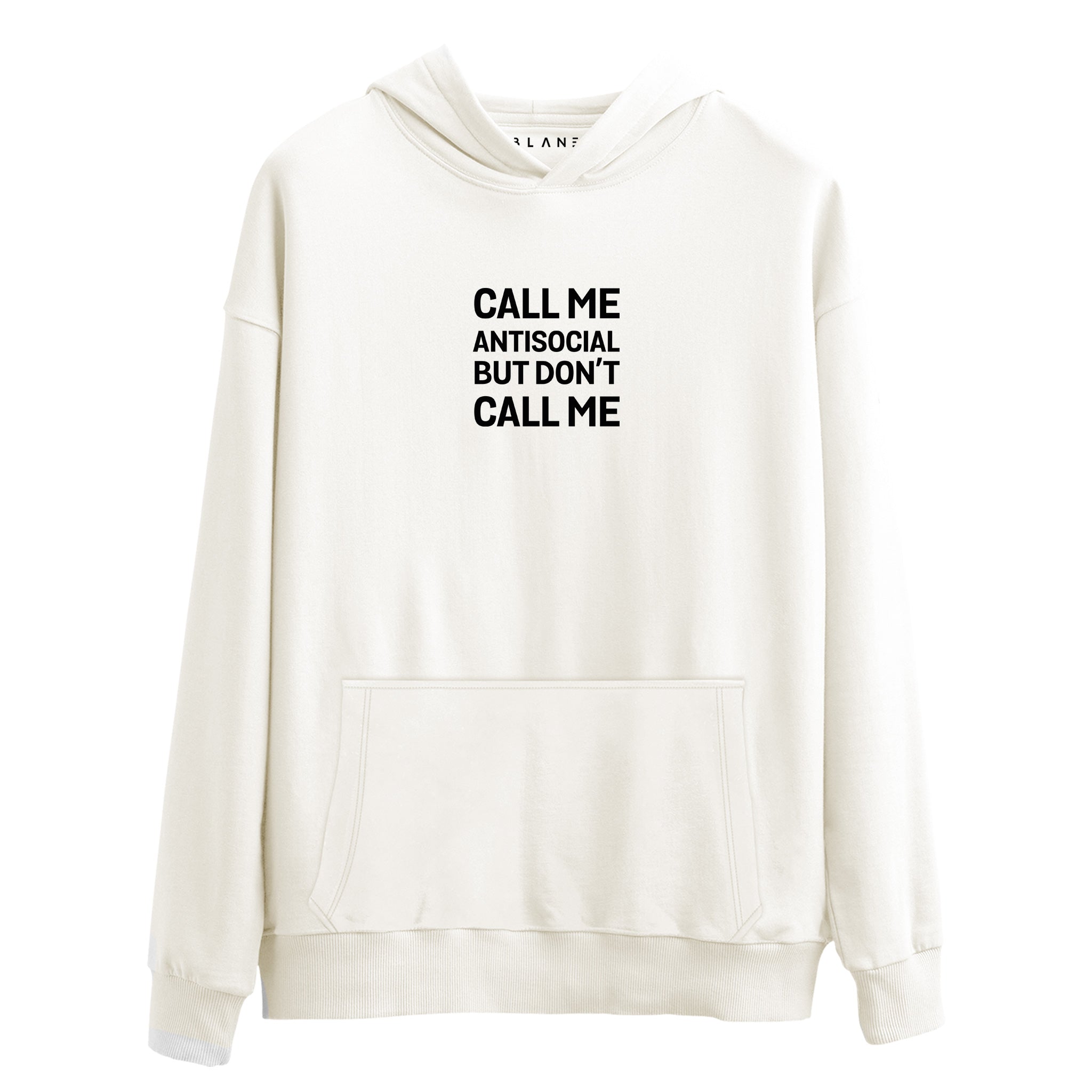 Call Me Antisocial - Premium Hoodie