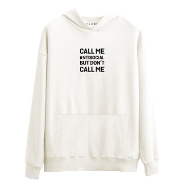 Call Me Antisocial - Premium Hoodie