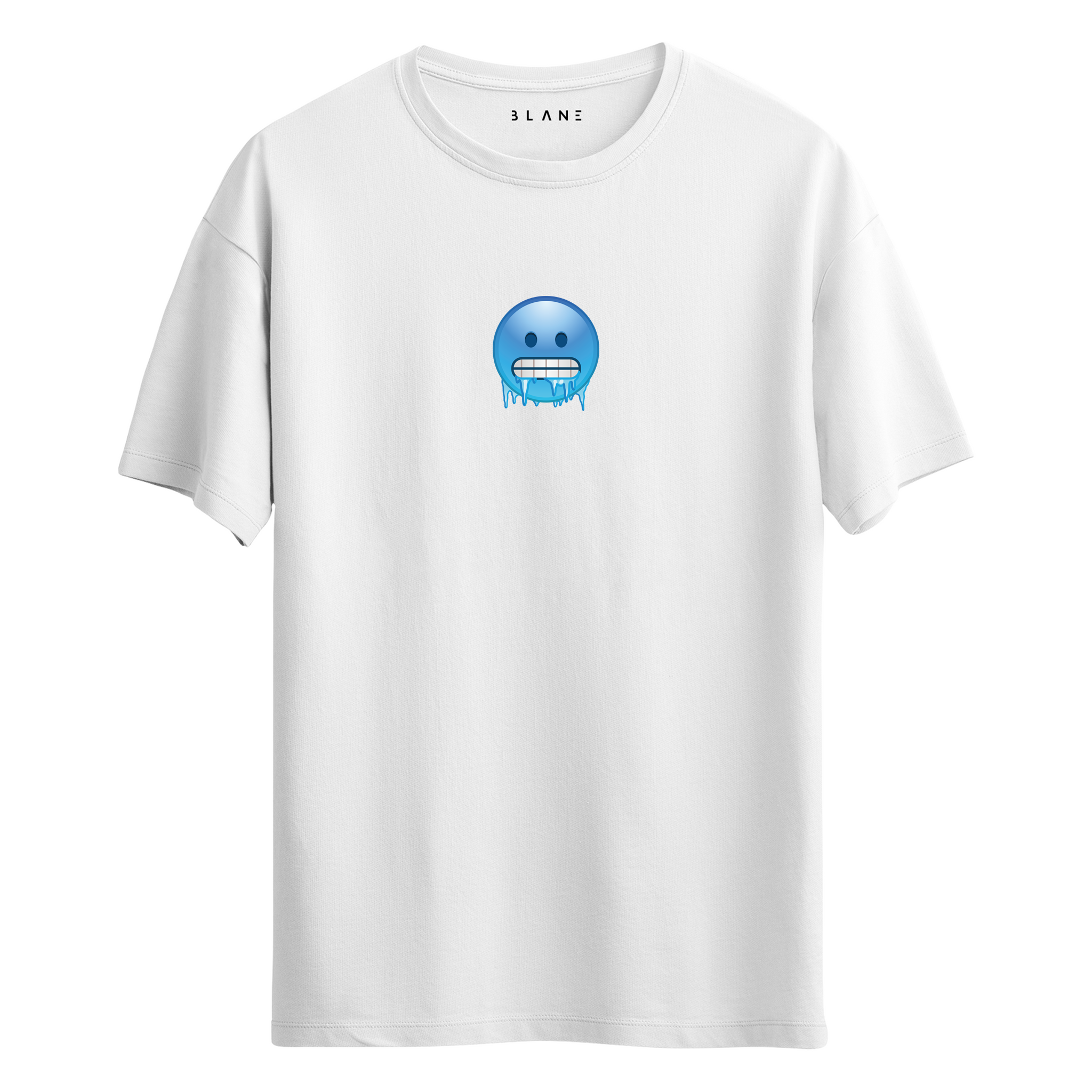 Cold Face Emoji - T-Shirt