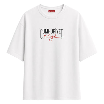 Cumhuriyet 100. Yıl - Oversize T-Shirt