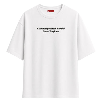 Genel Başkan - Oversize T-Shirt