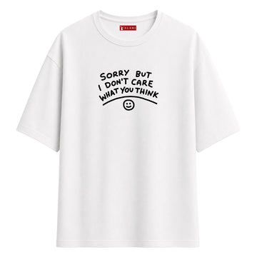 I Don't Care - Oversize T-Shirt