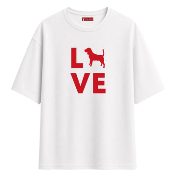 I Love Dogs - Oversize T-Shirt