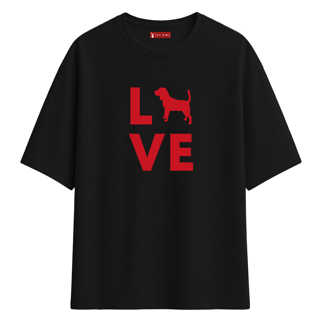 I Love Dogs - Oversize T-Shirt