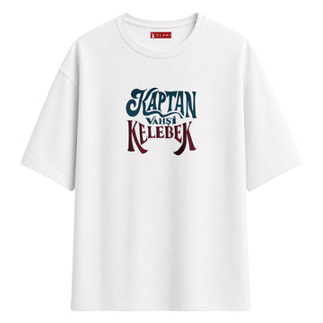 Kaptan Vahşi Kelebek - Oversize T-Shirt