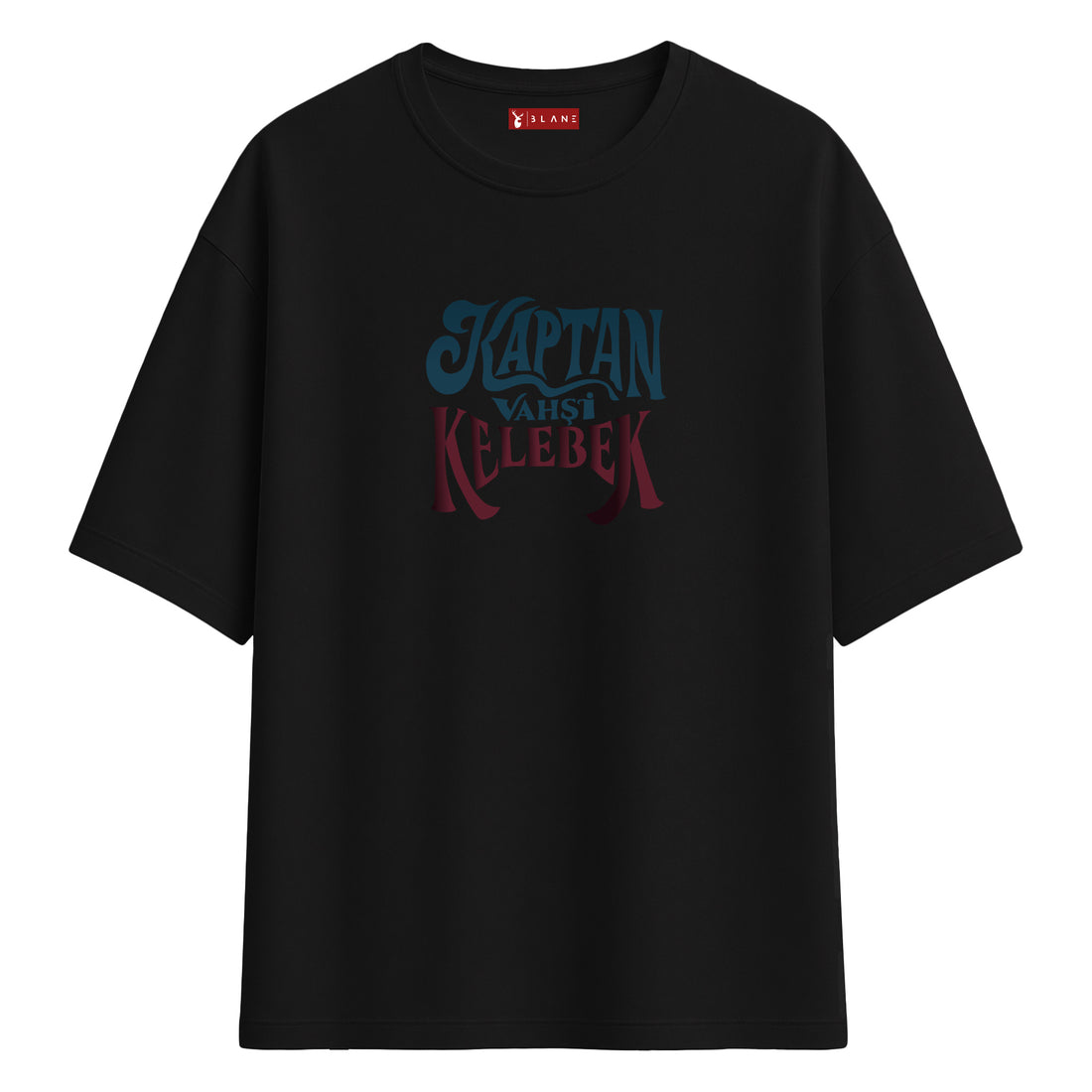 Kaptan Vahşi Kelebek - Oversize T-Shirt