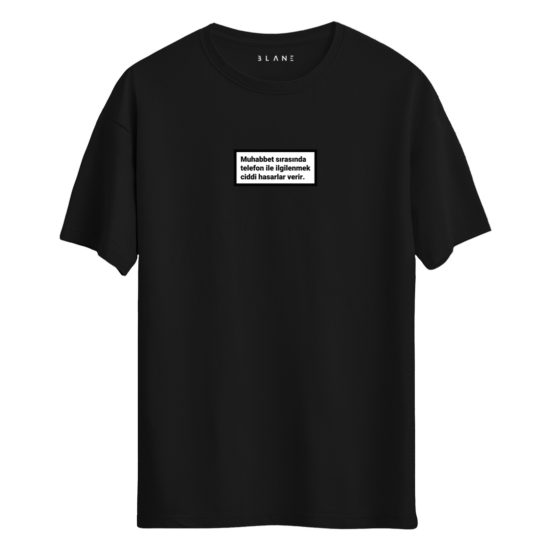 Muhabbet Sırasında Telefon İle İlgilenmek - T-Shirt