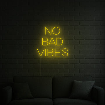 No Bad Vibes - Neon
