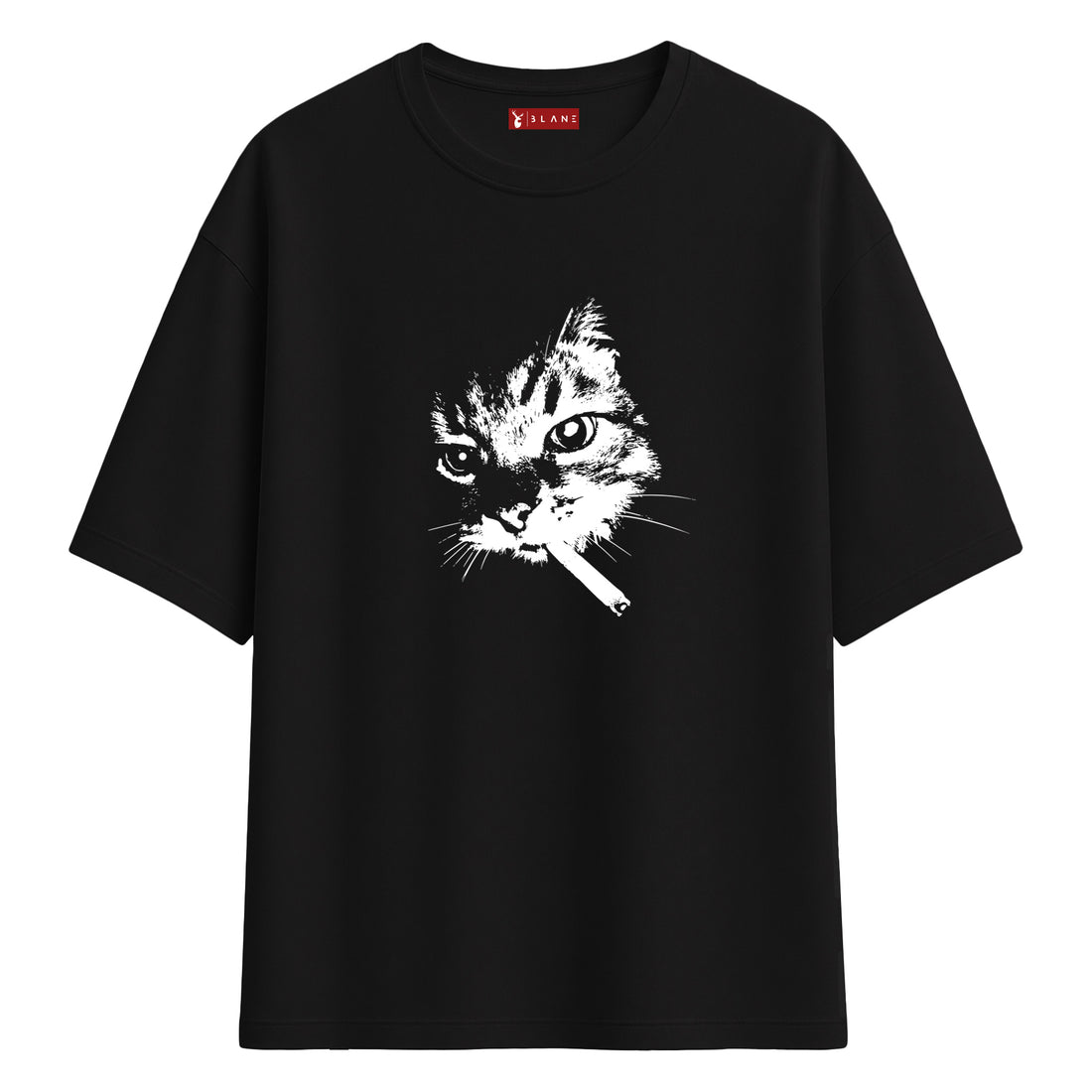 Rebel Kitty - Oversize T-Shirt