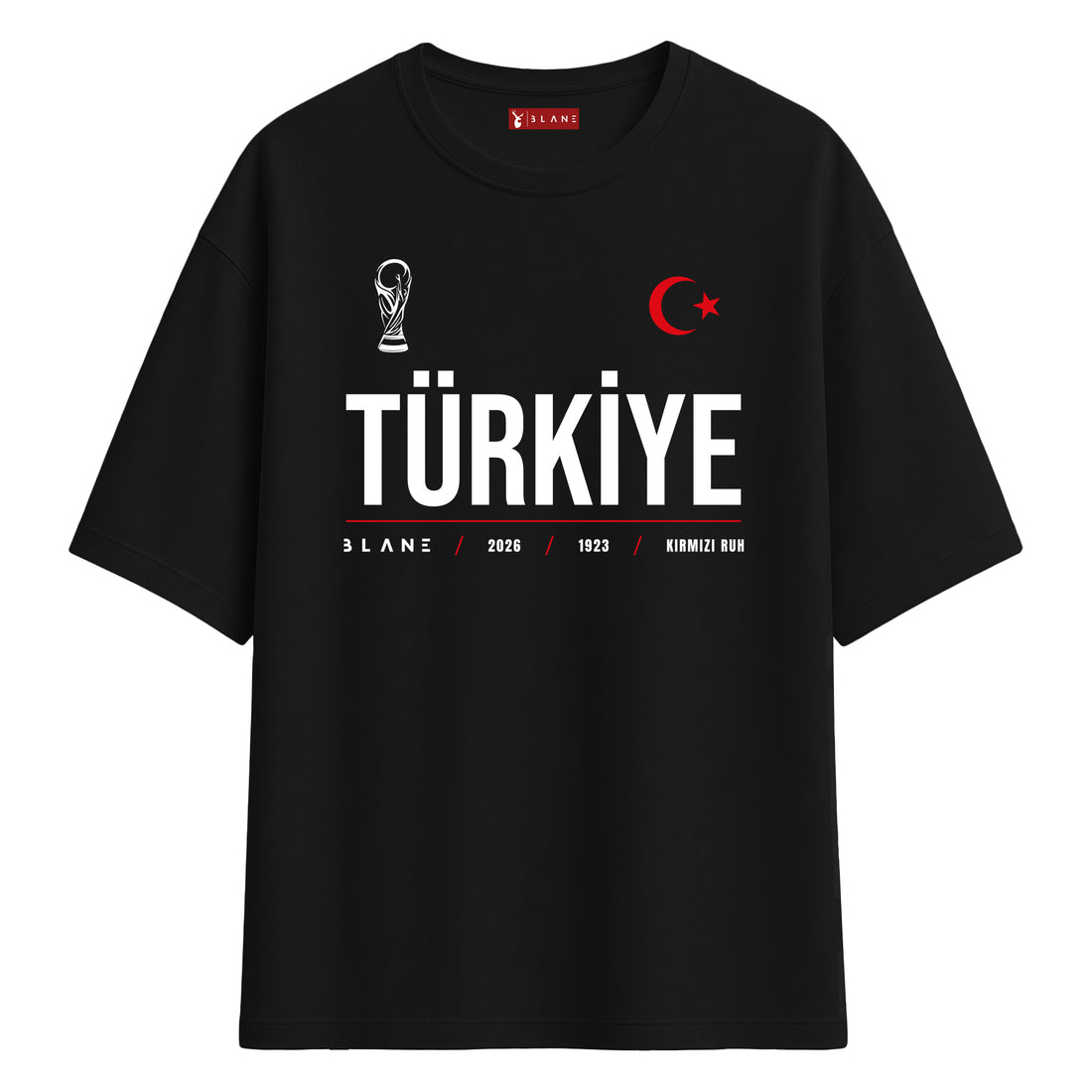 Taraftar Türkiye - Oversize T-Shirt