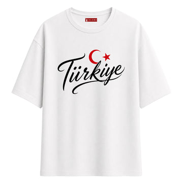 Türkiye Kaligrafi - Oversize T-Shirt
