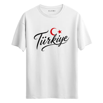Türkiye Kaligrafi - Oversize T-Shirt